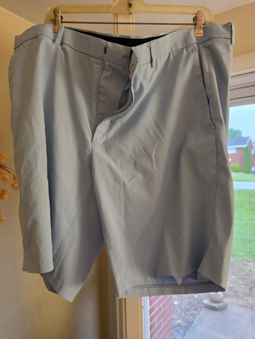 Alfani Light Blue Men’s Flat Front Golf Shorts